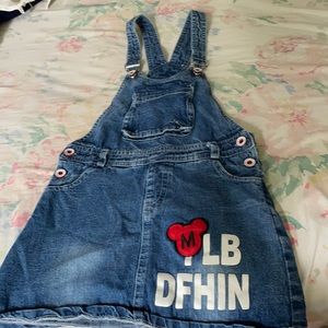 Blue extra small overall